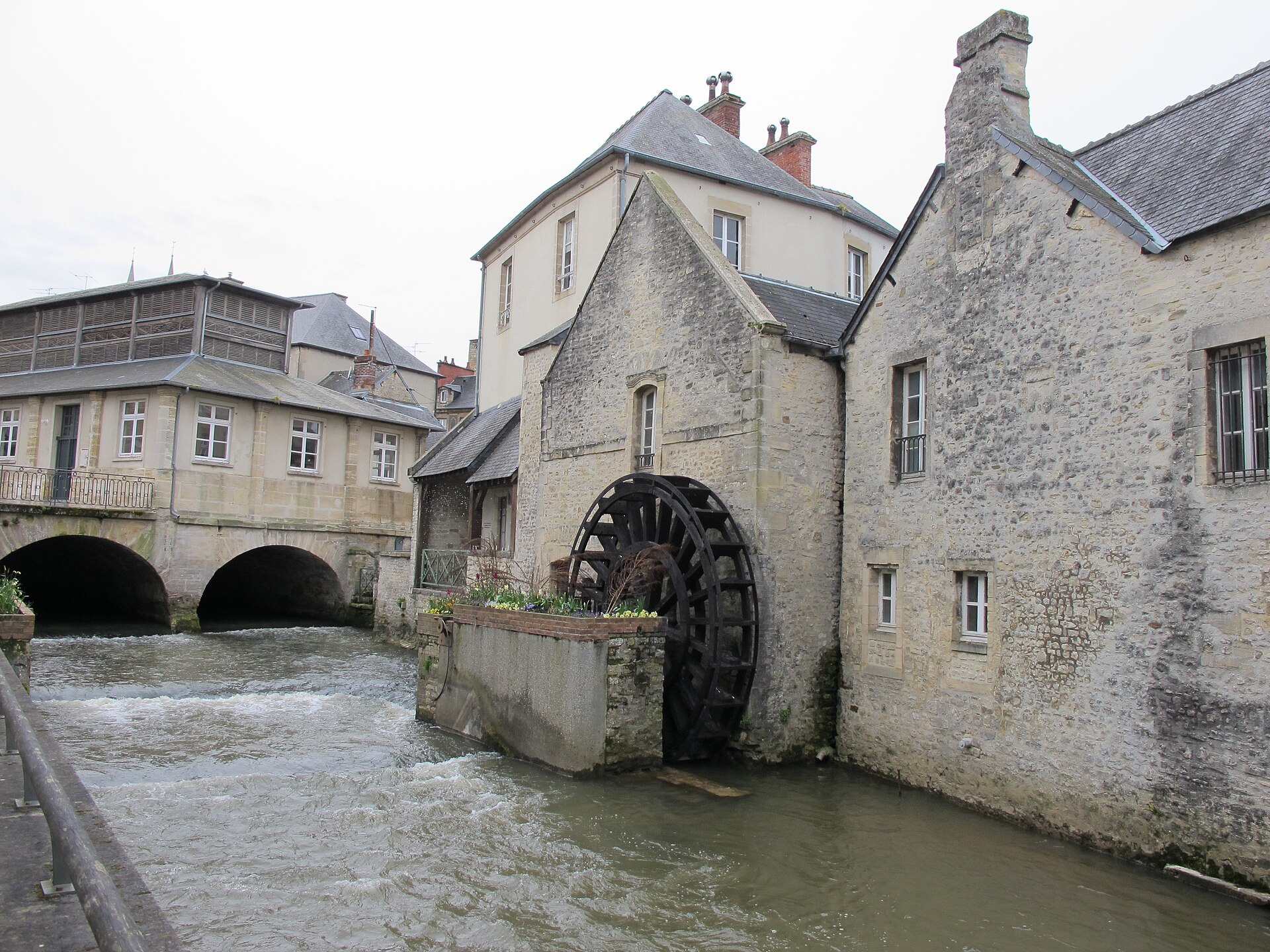 Ancien moulin à eau à Bayeux